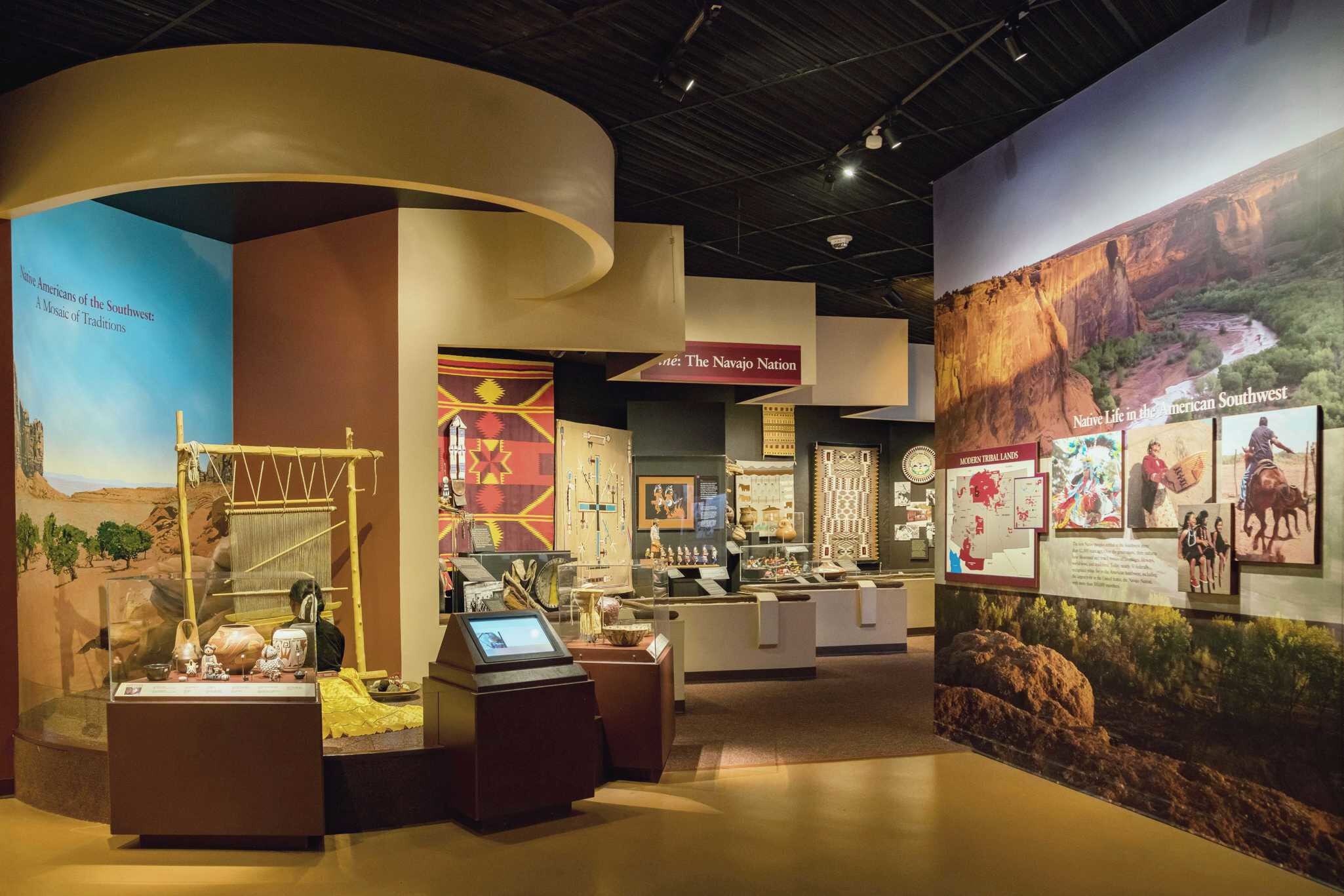 Denver, MAY 6: Interior view of the Denver Museum of Nature and Science on MAY 6, 2017 at Denver, Colorado