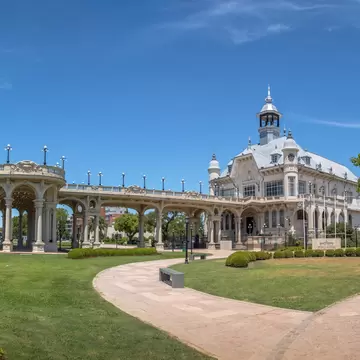 Buenos Aires, Argentina - Feb 6, 2018: Art Museum of Tigre (Museo de Arte Tigre - MAT) - Tigre, Buenos Aires Province, Argentina