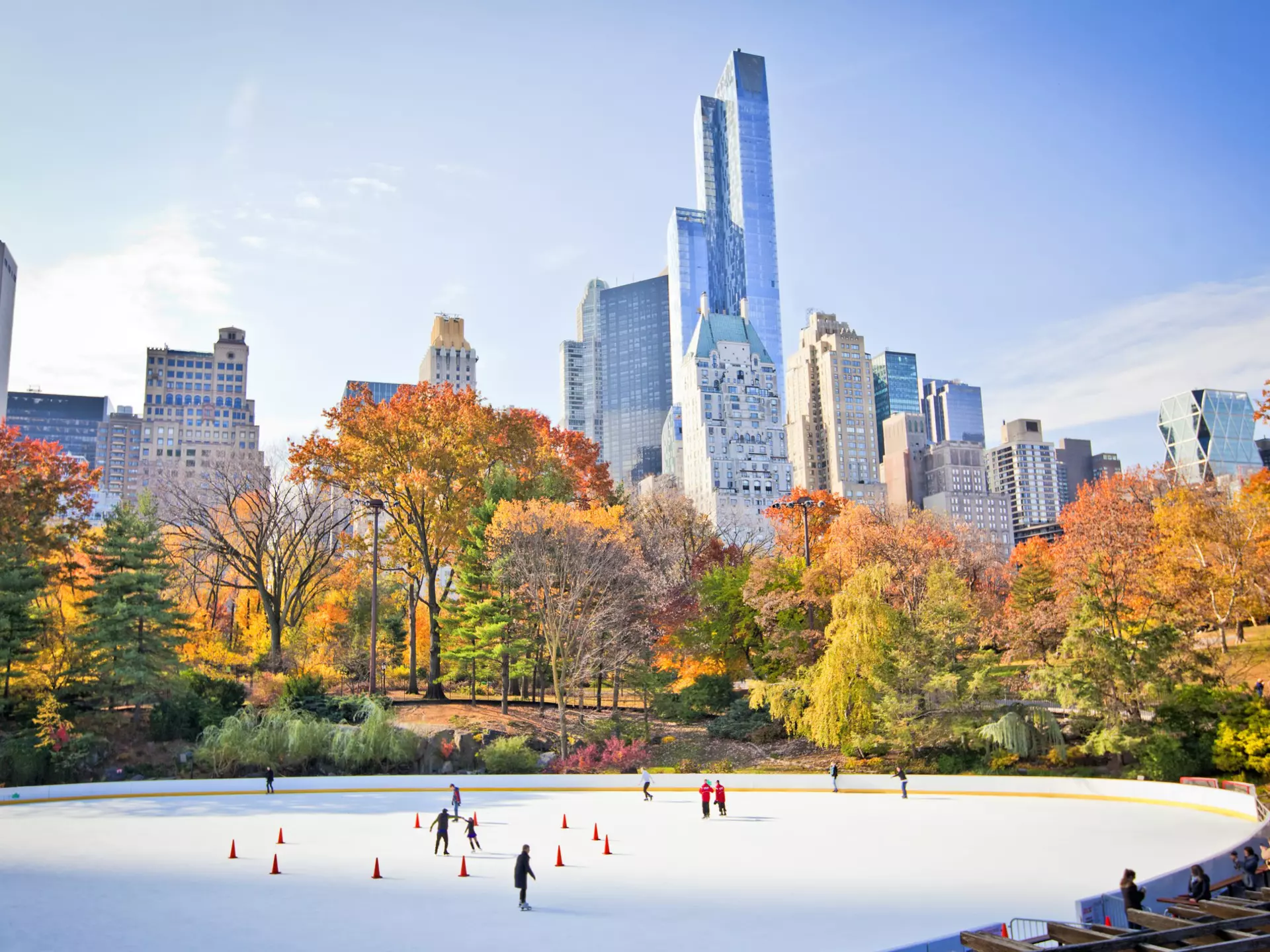 Central Park's Wollman Rink, New York City, New York