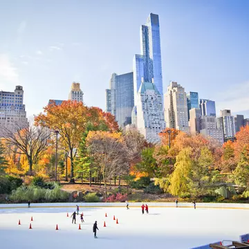 Central Park's Wollman Rink, New York City, New York