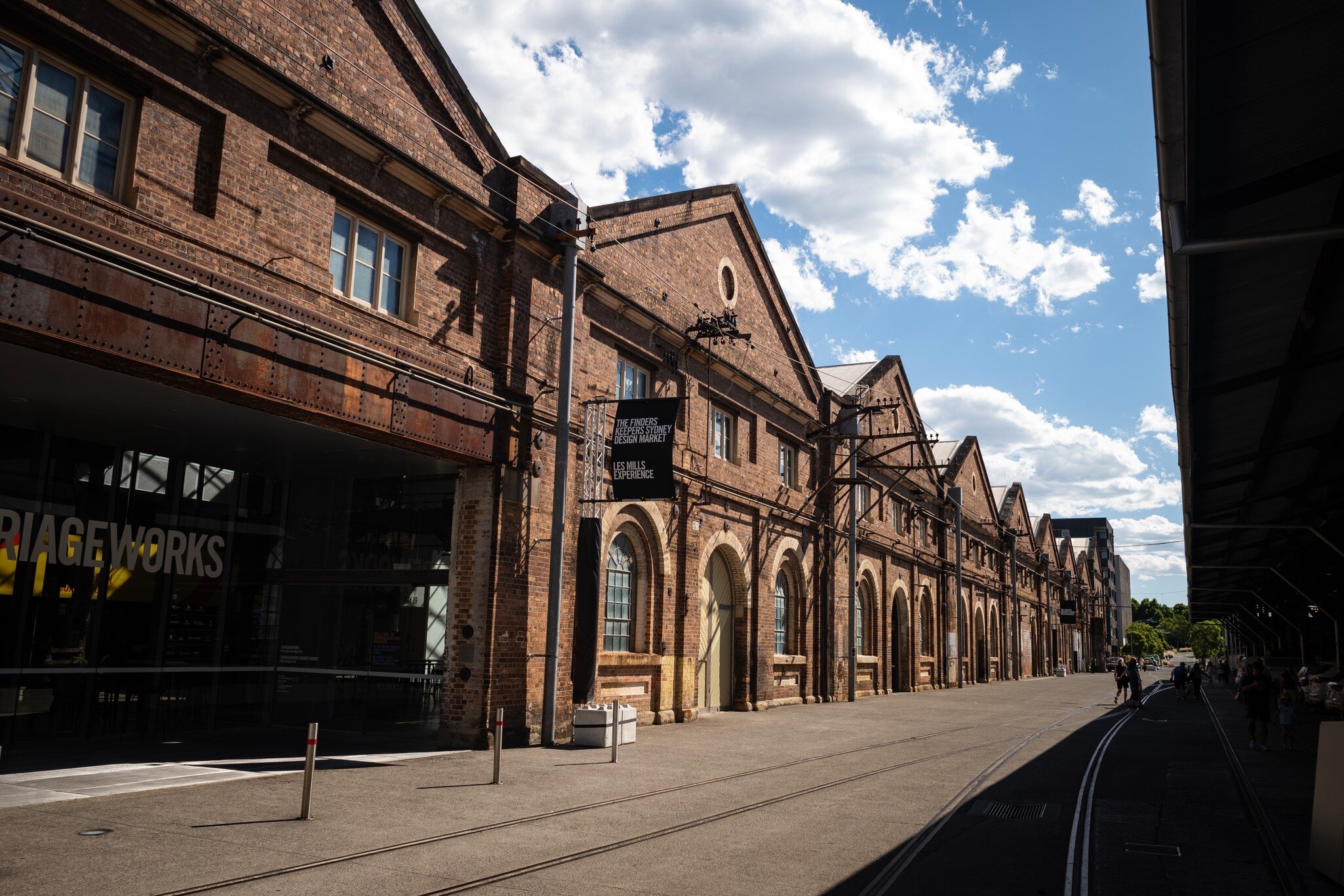 Sydney, Australia. The historic area of Carriageworks in Eveleigh.