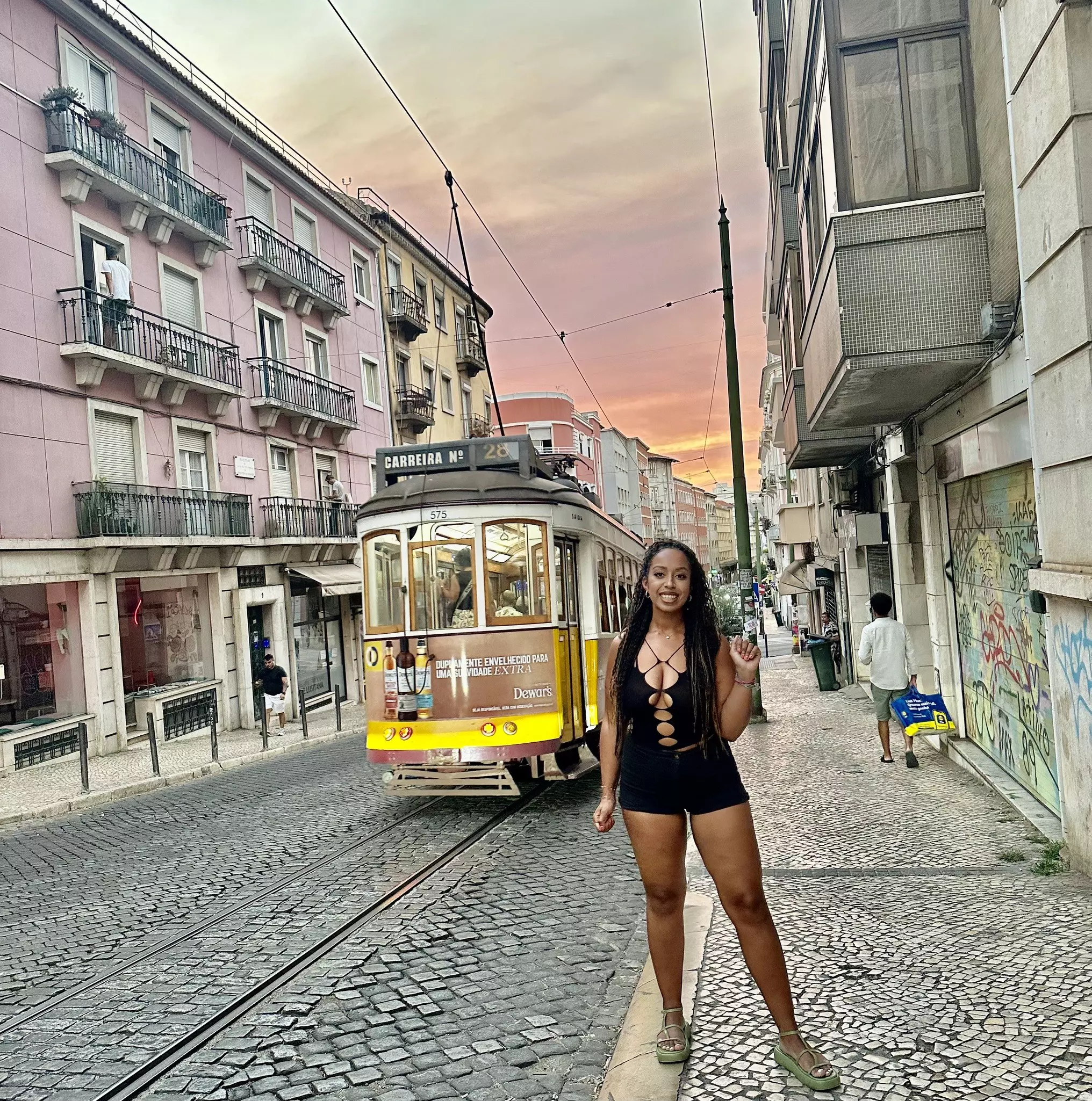 The author has found community, fine weather and a high quality of life in her adopted Lisbon... © courtesy of Georgina Lawton