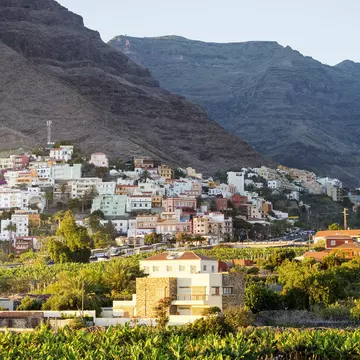 Canary Islands, La Gomera, Spain, Stian Klo, Sunset, Valle Gran Rey
The village of La Calera set at the foot of the mountains on La Gomera.