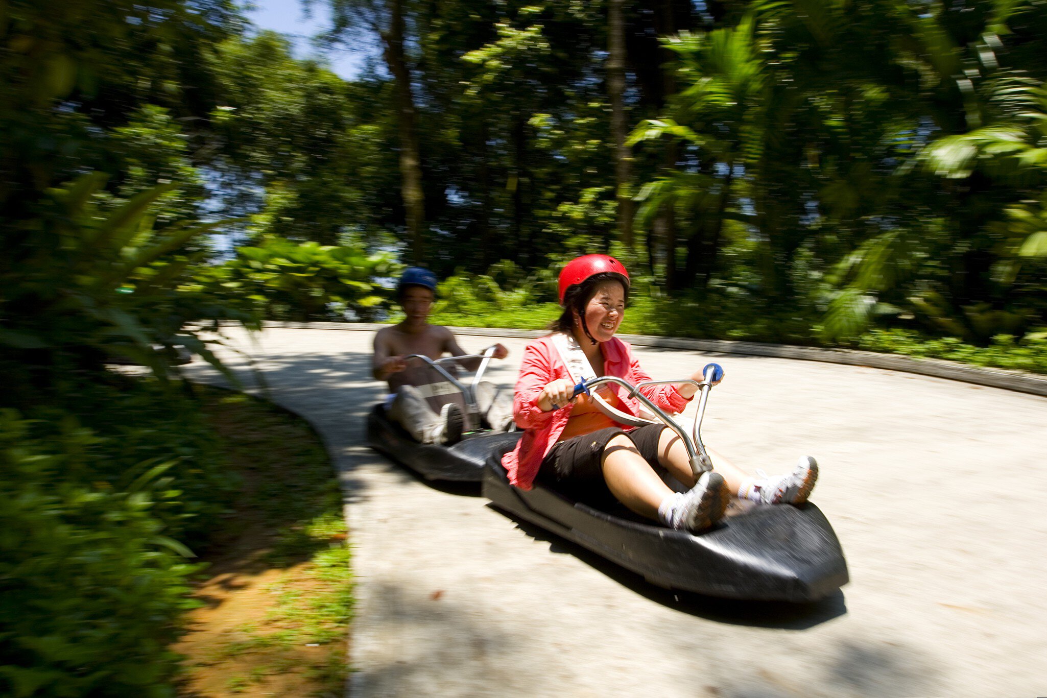 Luge at Sentosa.
