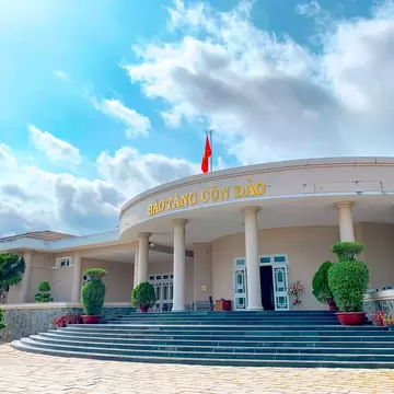 Entrance to the Con Dao Museum on Con Dao Island.