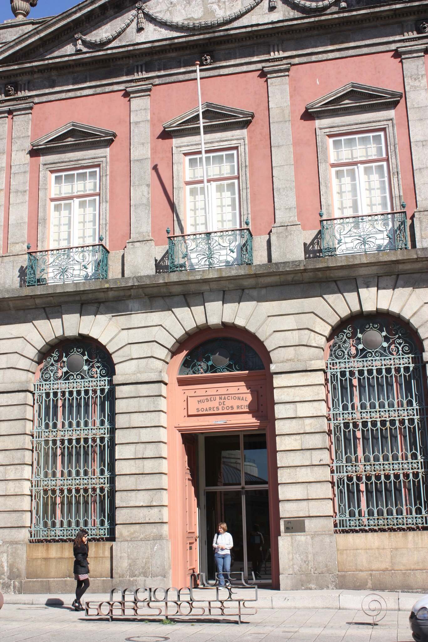 Exterior of the Museu Nacional Soares dos Reis in Porto, Portugal.