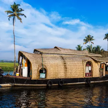 Kerala Houseboat, India.