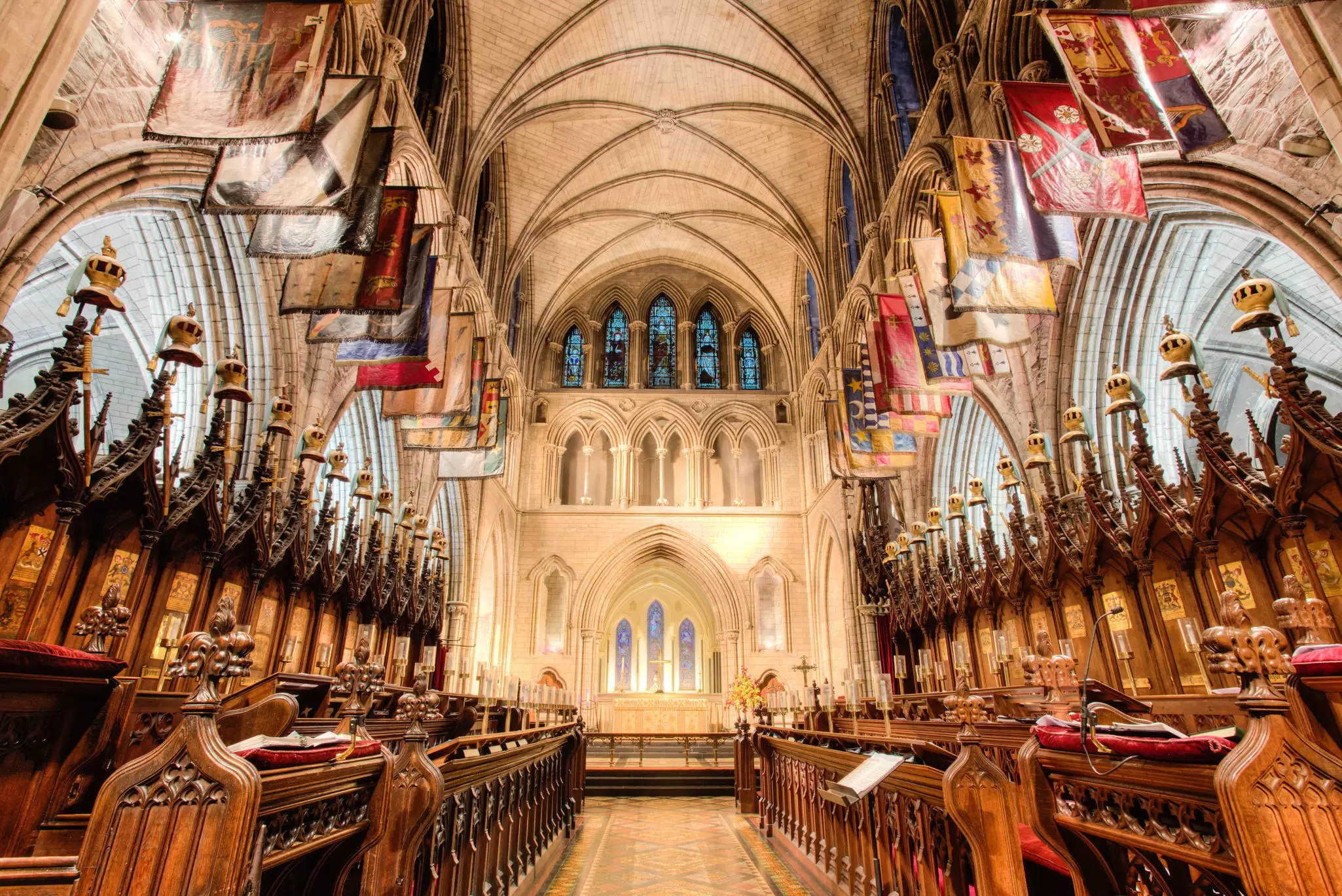 Interior of St. Patrick's cathedral