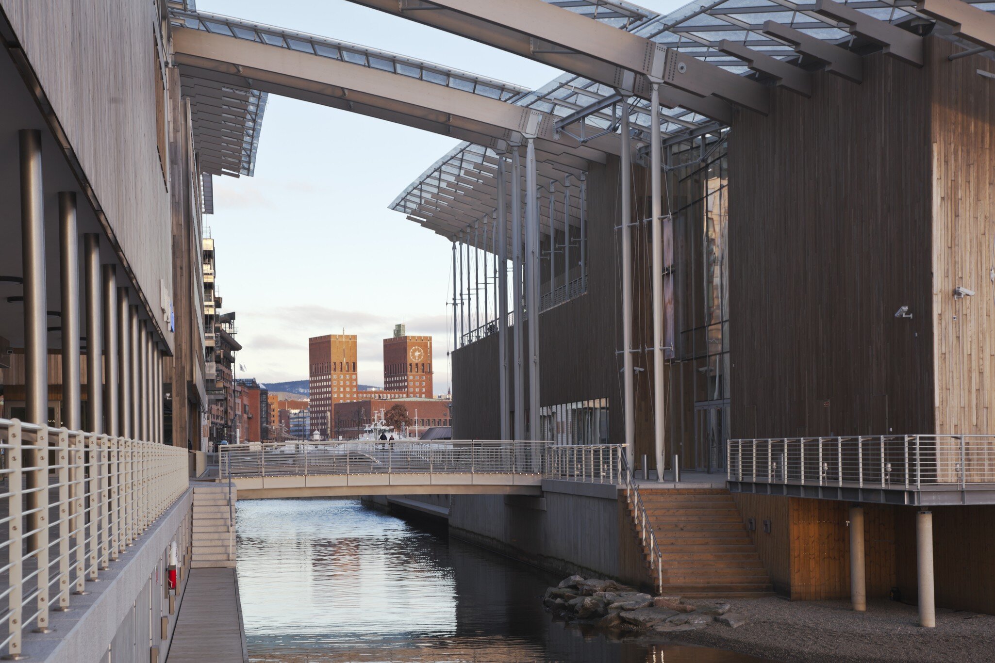 View to the City Hall.