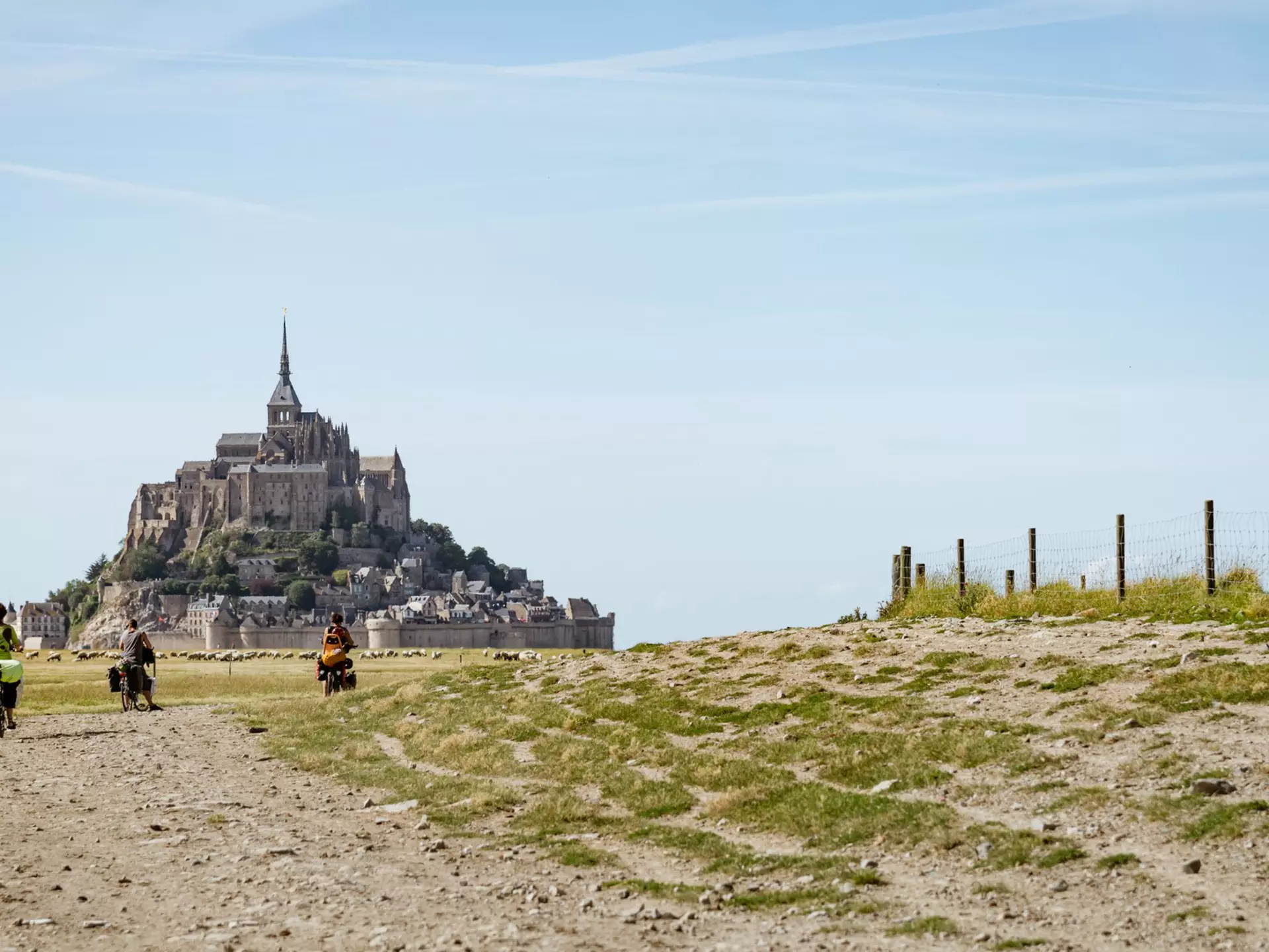 Mont St-Michel. Jean-Philippe Tournut/Getty Images