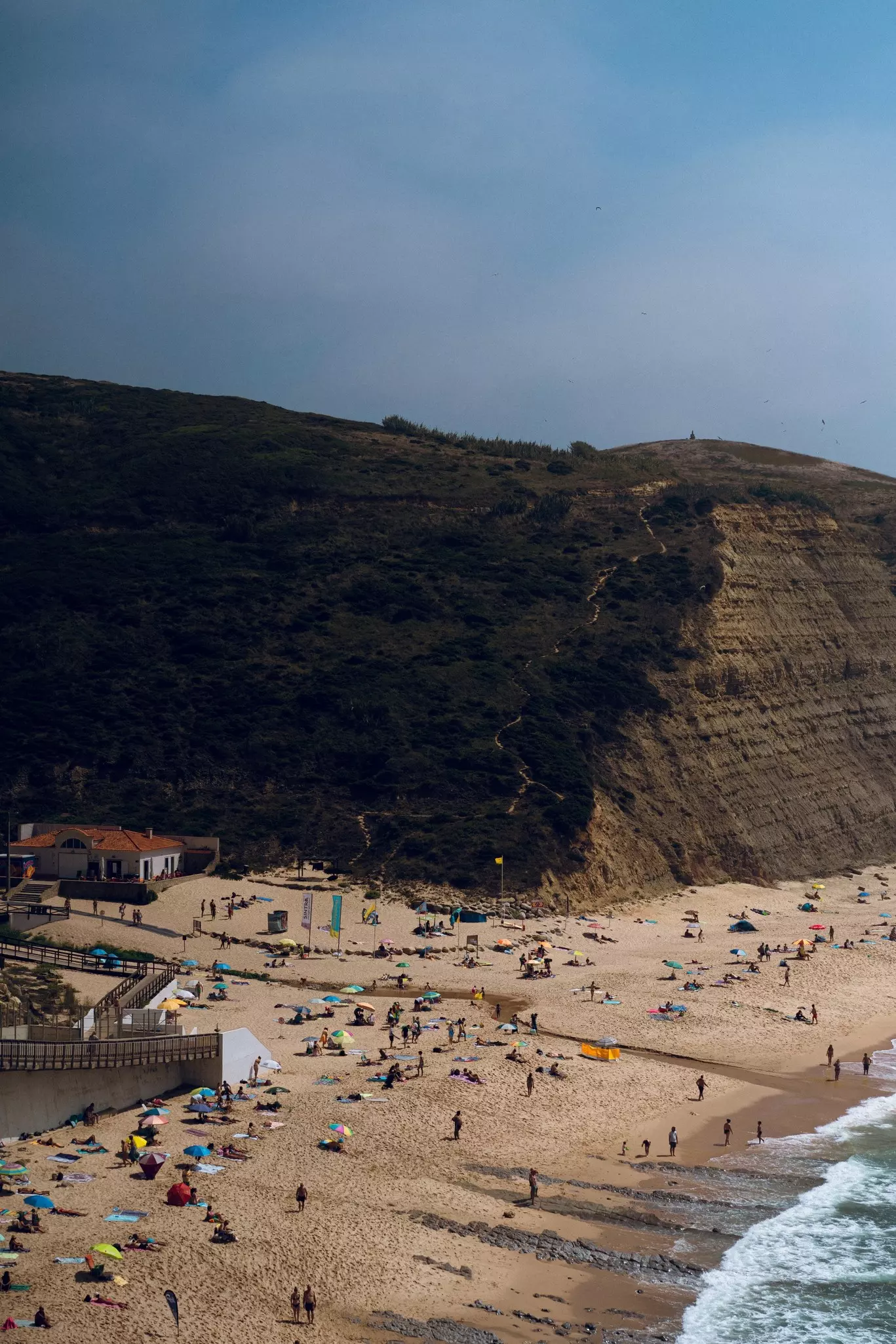 Guincho Beach view, Cascais, Portugal.