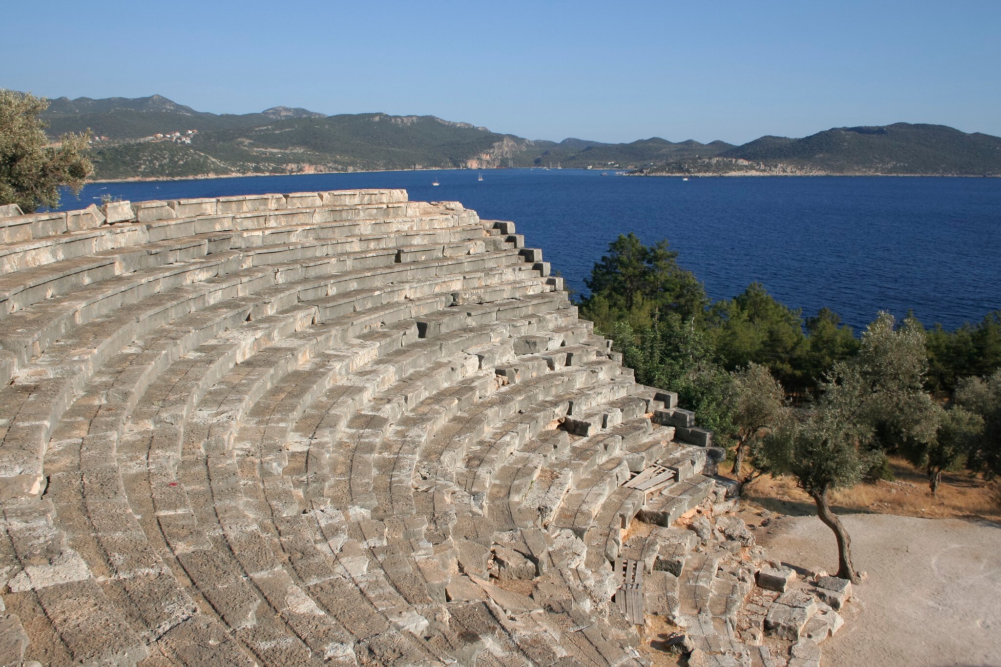 Ancient Theater in Kas Antalya