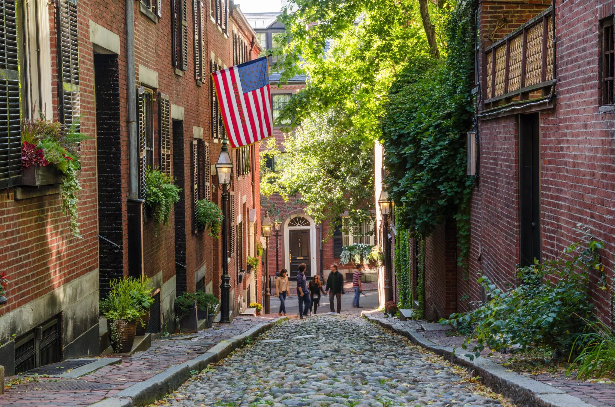 Boston is an intriguing mix of modernity and historical trails. Albert Pego / Shutterstock