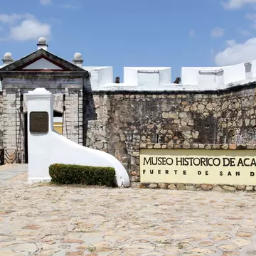 Acapulco, Guerrero, Mexico - Apr 28 2023: Fort San Diego is a maritime fortification that protected from pirates, Independence, the Second French intervention and the Mexican Revolution; Shutterstock ID 2304589727;