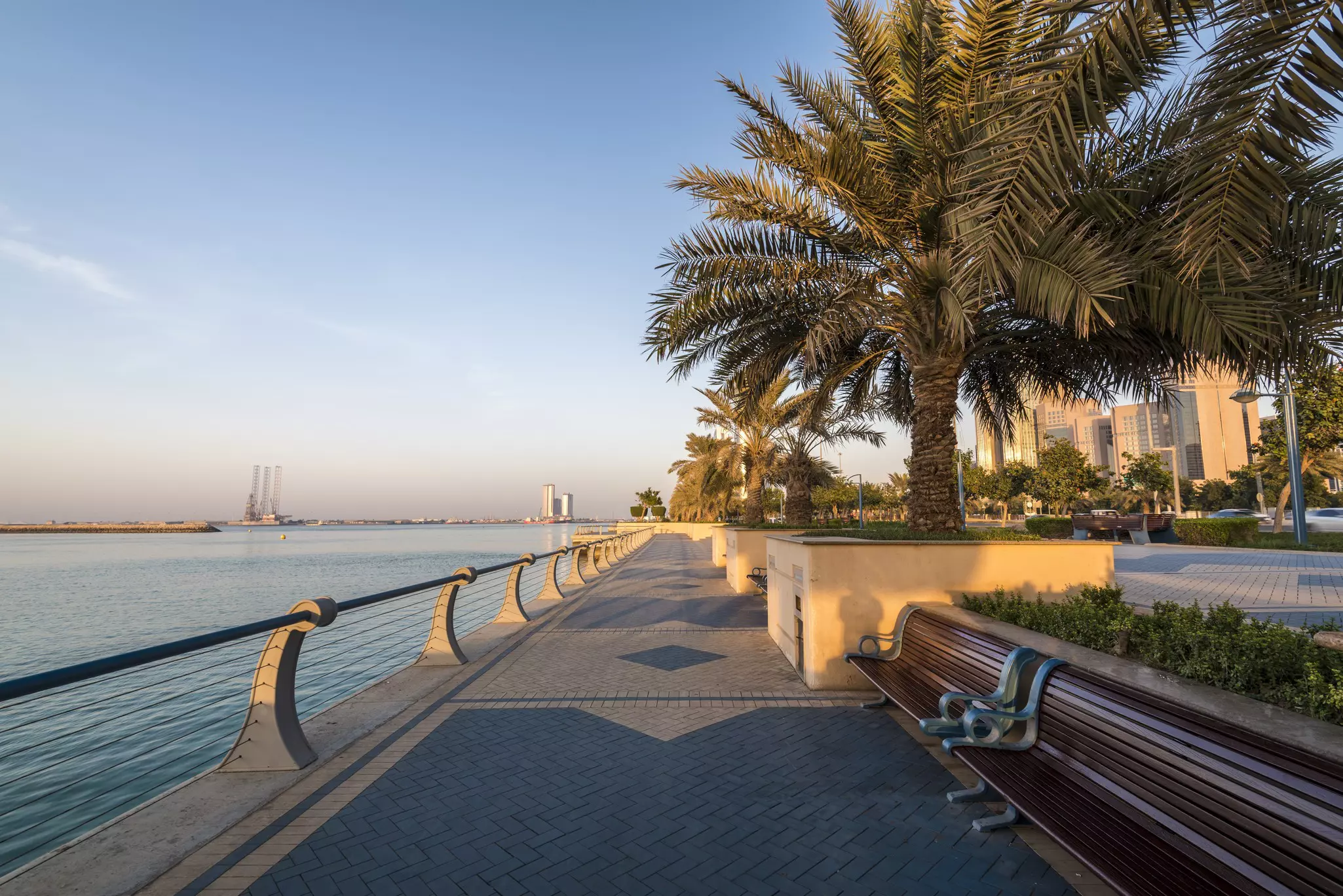 The waterfront Corniche is wheelchair friendly as are some of its beaches © Richard Sharrocks / Getty Images