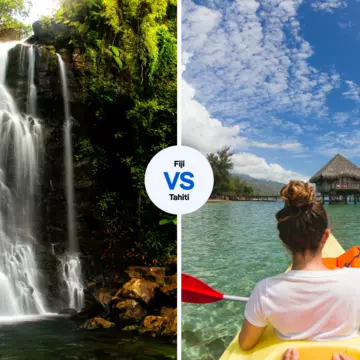 Hike through Bouma National Heritage Park in Fiji, or kayak to your overwater villa in Tahiti? © iStock; Stocksy