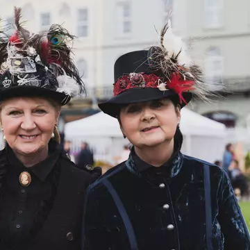 May 7th, 2018, Cobh, county Cork, Ireland - people dressed in Titanic era dresses in a fair during the bank holiday of May., License Type: media, Download Time: 2025-12-04T16:42:27.000Z, User: nic.dhoedt_lonelyplanet, Editorial: true, purchase_order: 56530 - Guidebooks, job: Global Publishing WIP , client: Lonely Planet Ireland 17, other: Nicolas D'Hoedt