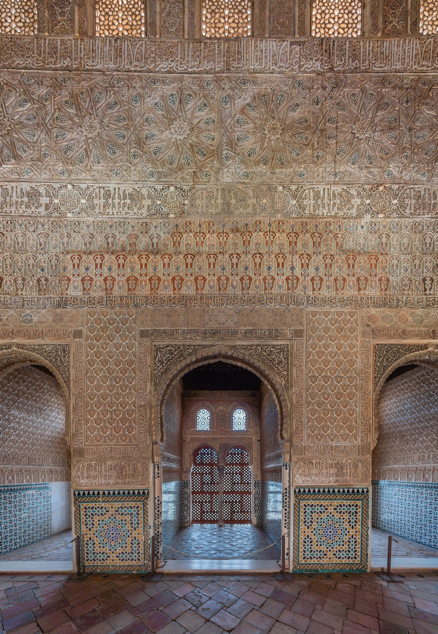 Granada, Spain - Jun 5,  2019: Hall of the Ambassadors at Nasrid Palaces of Alhambra - Granada, Andalusia, Spain; Shutterstock ID 2314805491; your: Sloane Tucker; gl: 65050; netsuite: Online Editorial; full: POI