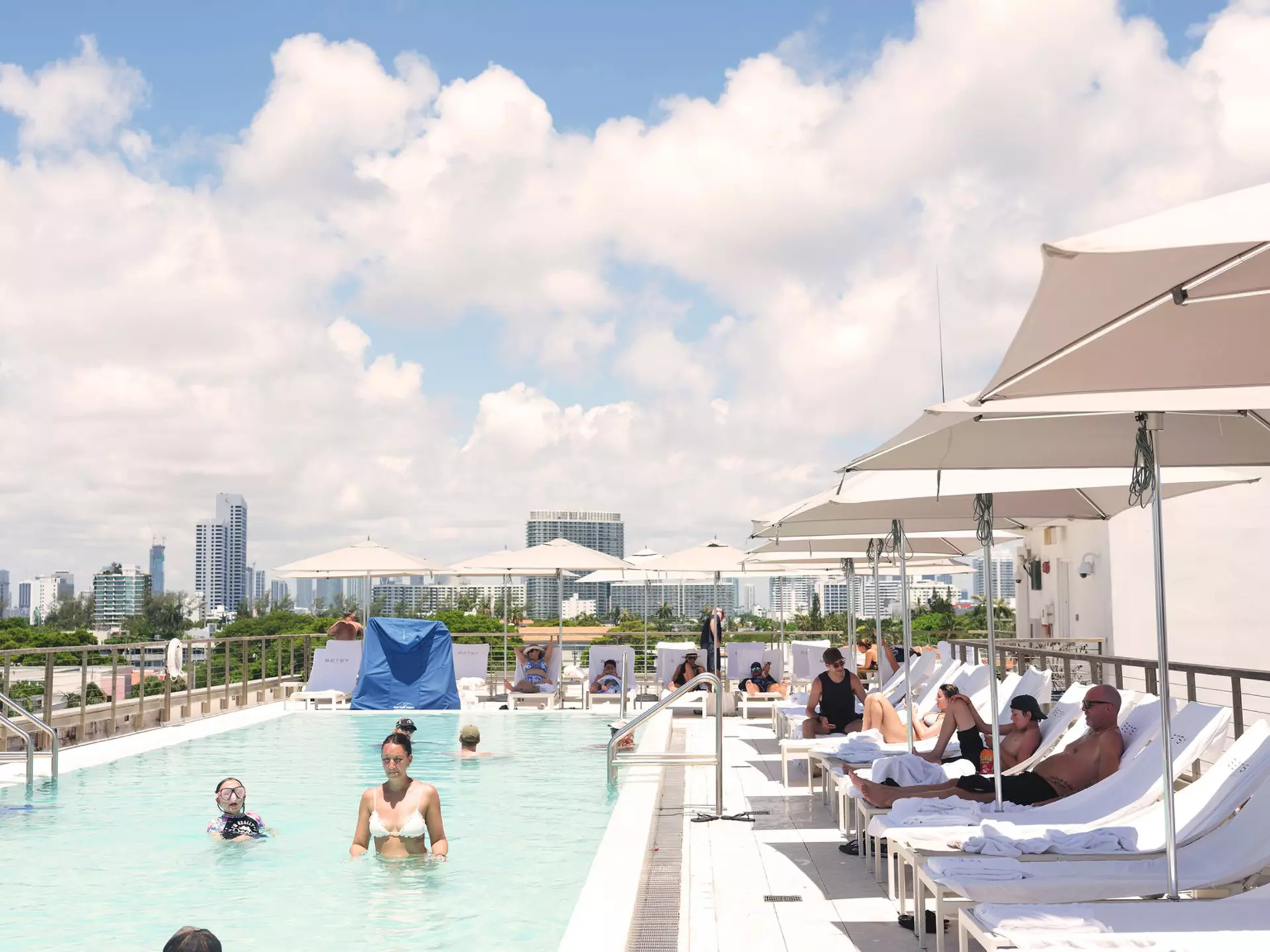 Miami, Florida - June 2026
Poolside at the Betsy Hotel in South Beach.