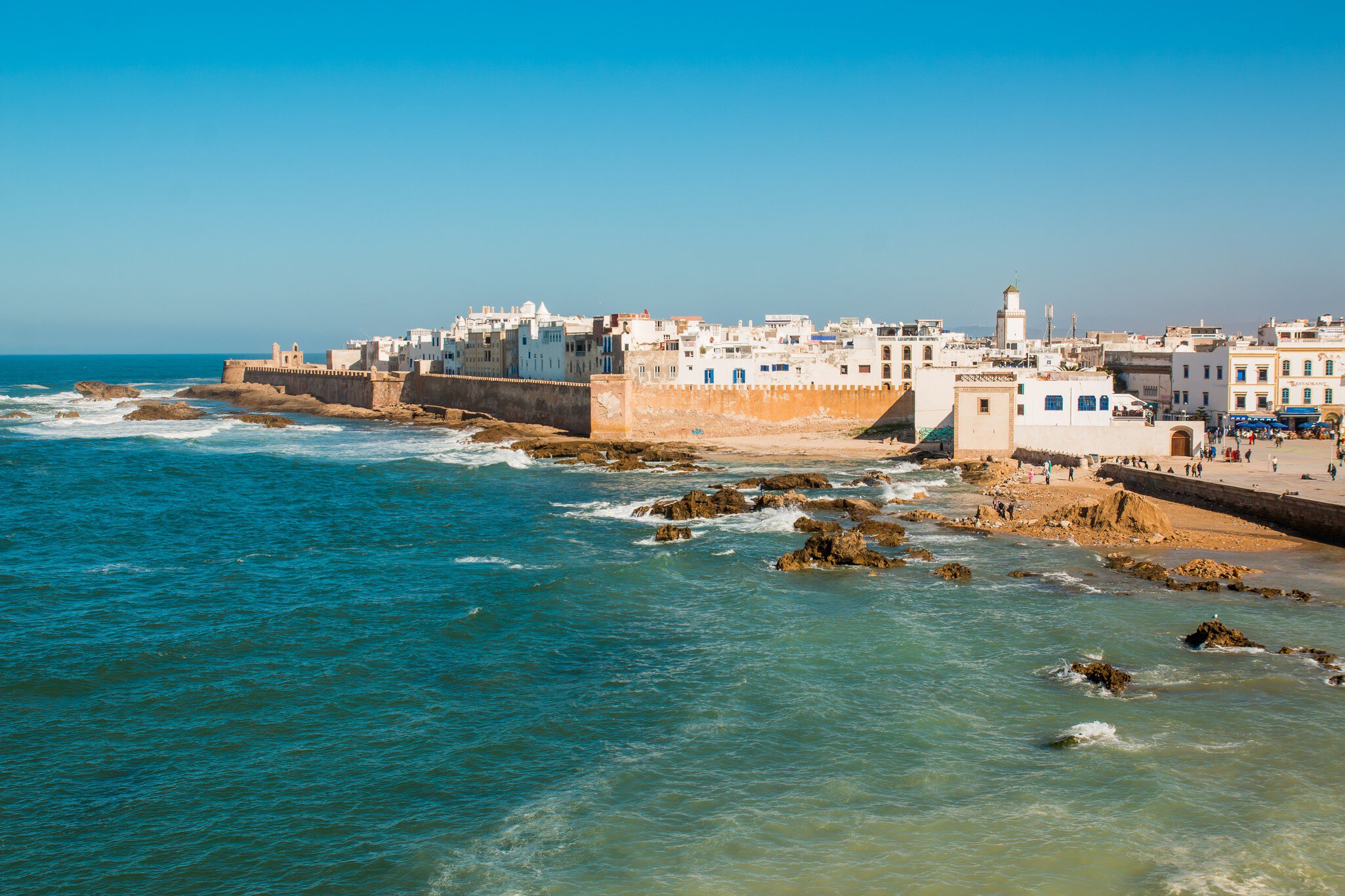 View to Essaouira old city and ocean , Morocco, License Type: media, Download Time: 2025-04-04T21:11:27.000Z, User: dogutierrez_redventures, Editorial: false, purchase_order: 65020 - Marketing or Sales - this includes sponsored articles, job: Elsewhere, client: Elsewhere, other: Dorianny Gutierrez
