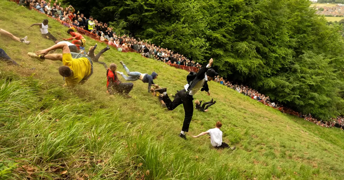 Unsanctioned but unstoppable: the Gloucestershire cheese-rolling race ...