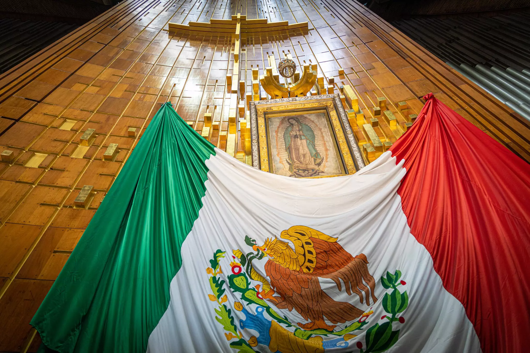The miraculous image of Nuestra Señora de Guadalupe is an icon of Mexican culture © CassielMx / Shutterstock