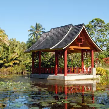 Zhanjiang Chinese Friendship Pavilion at Cairns Botanic Gardens in Australia.