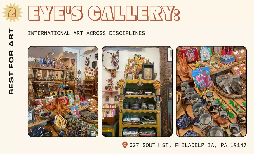 Handmade artwork and trinkets