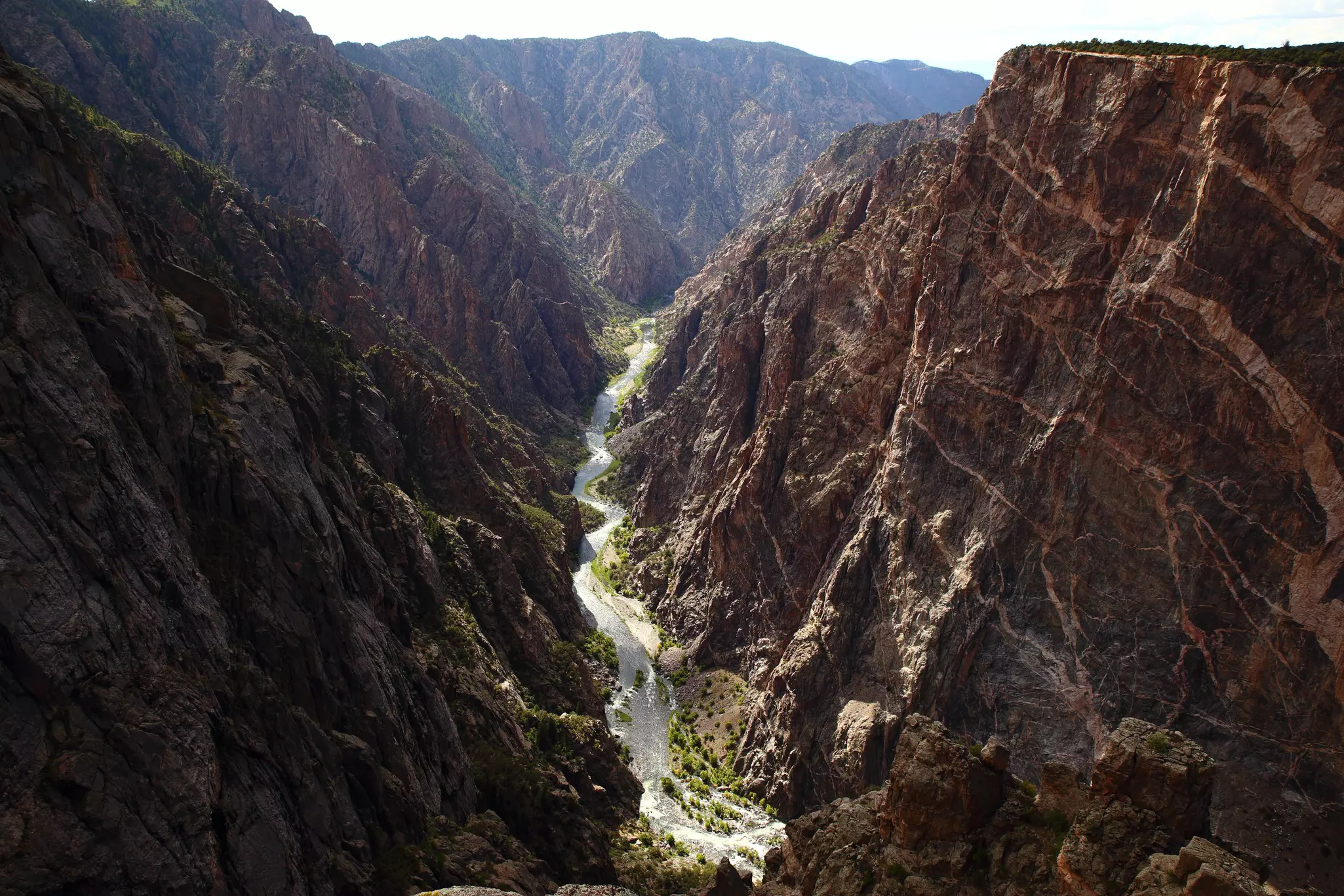 No other canyon in America combines the narrow openings, sheer walls and dizzying depths of the Black Canyon © corlaffra / Shutterstock