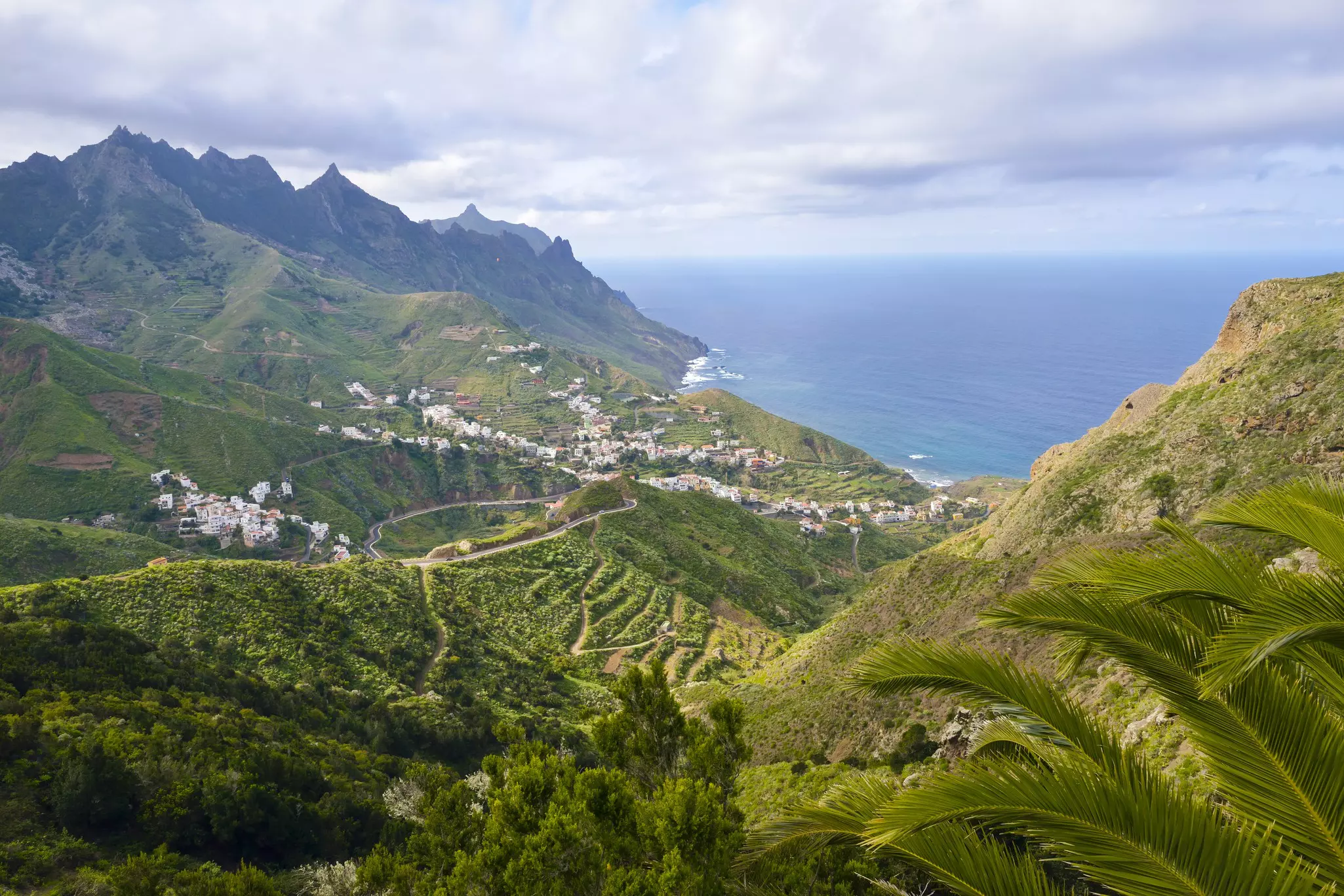 Spain, Canary Islands, Tenerife, Anaga Mountains, Taganana