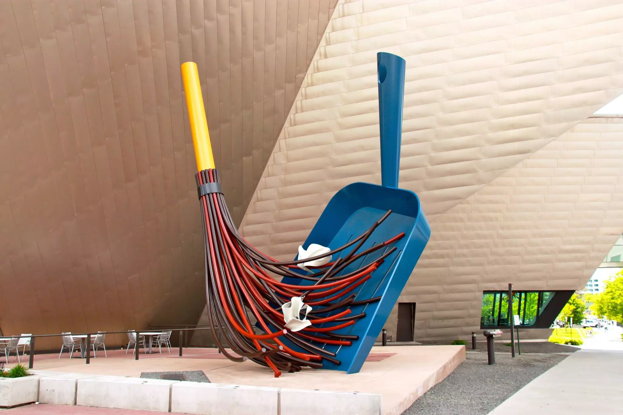 <em>The Big Sweep</em> is one of many large-scale public artworks in Denver © quiggyt4 / Shutterstock