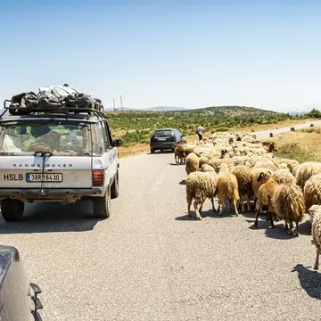 Albania’s roads are much better than their reputation would have it. marketa1982/Shutterstock
