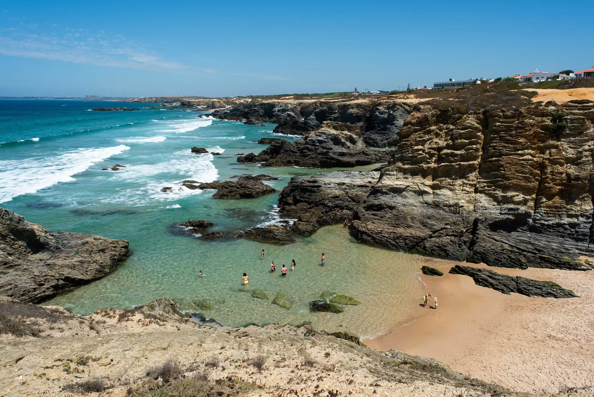 August 2024:  Praia do Banho Porto Covo