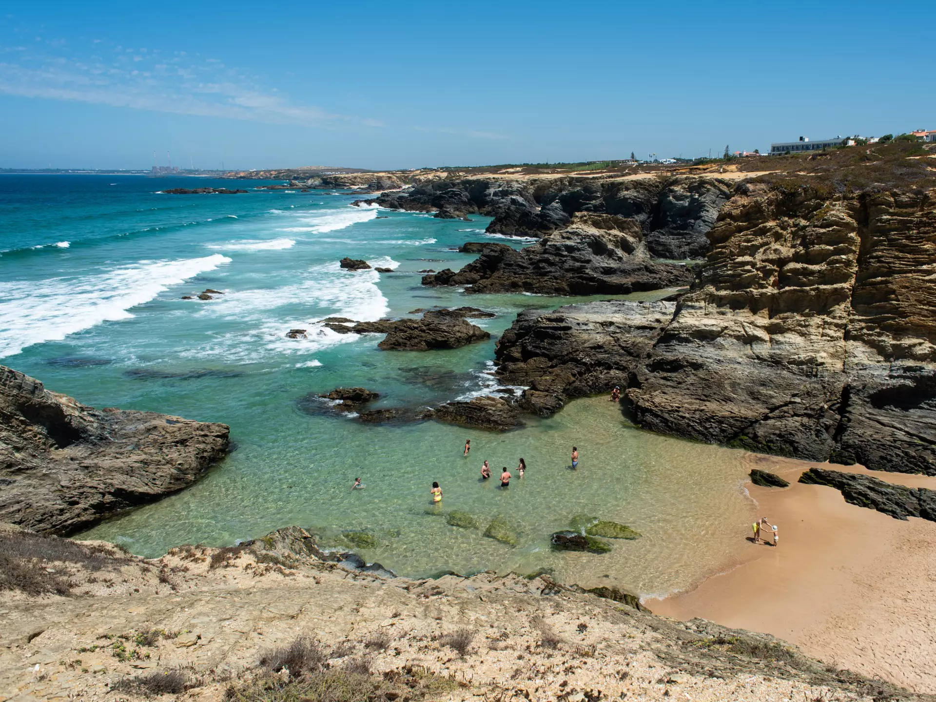 August 2024:  Praia do Banho Porto Covo