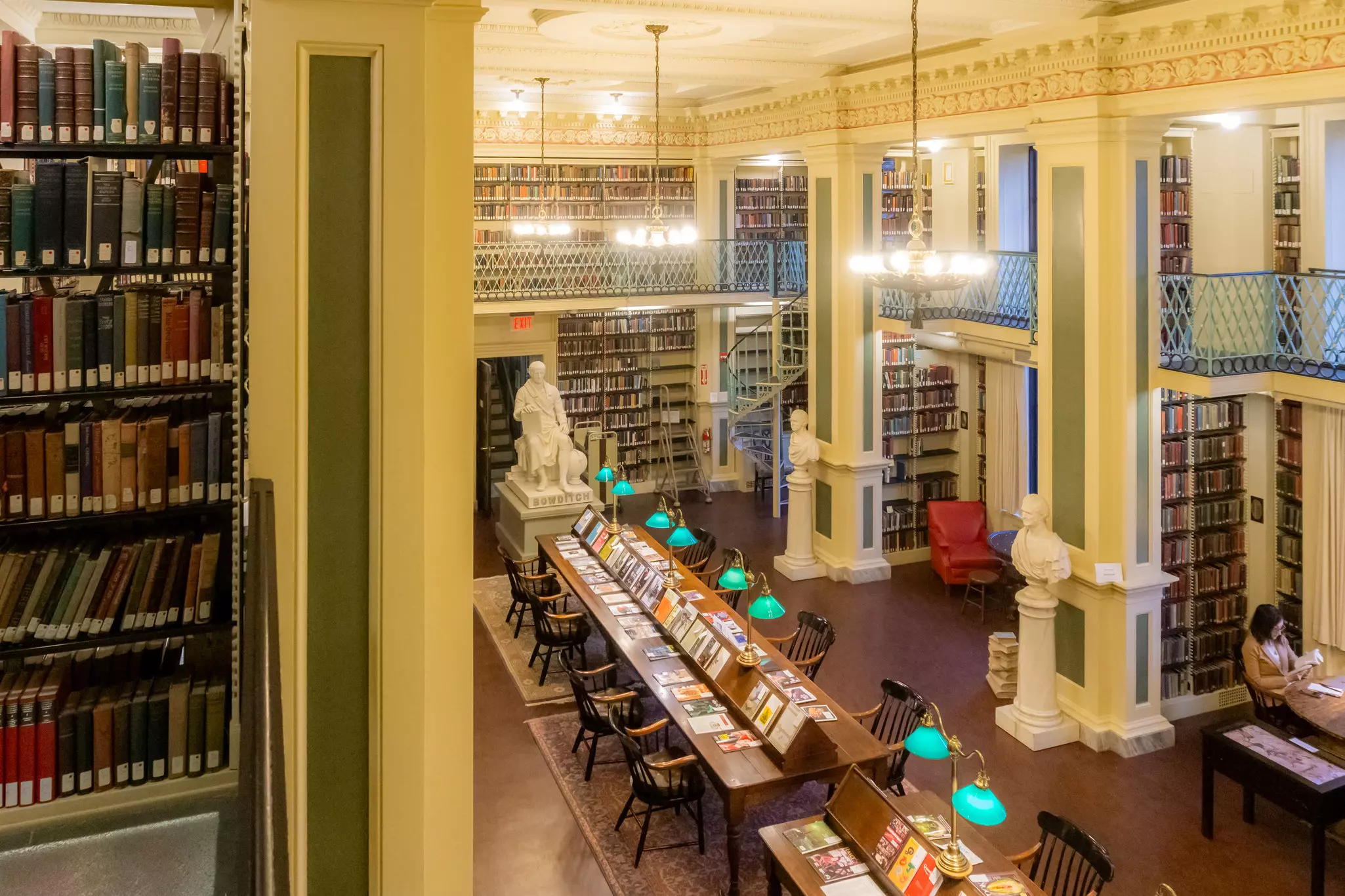 Founded in 1807 by the Anthology Club of Boston, the Boston Athenaeum is one of the oldest independent libraries in the United States © Kim Maroon / Lonely Planet