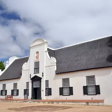 Groot Constantia manor house in Cape Town, Western Cape Province, South Africa.