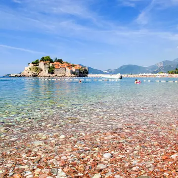 Sveti Stefan, home to some of Montenegro's most scenic beaches. Andrei Troitskiy/Getty Images