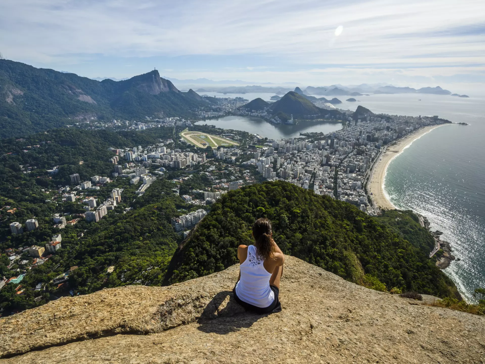 View from Morro Dois Irmãos in Rio de Janeiro, Brazil. vitormarigo/Shutterstock