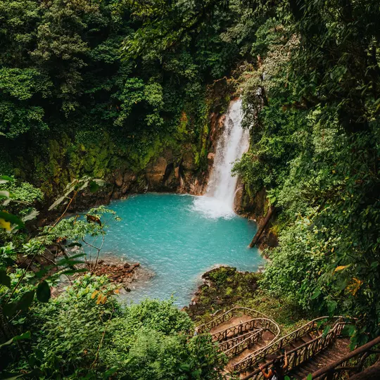 Rio Celeste waterfall Costa Rica, License Type: media, Download Time: 2026-02-23T19:04:51.000Z, User: rhylton_redventures, Editorial: false, purchase_order: 65050 - Digital Destinations and Articles, job: Lonely Planet, client: Rhianydd Hylton,