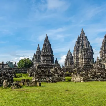 The Prambanan Temple Complex is Indonesia's most important Hindu site. Mazur Travel/Shutterstock