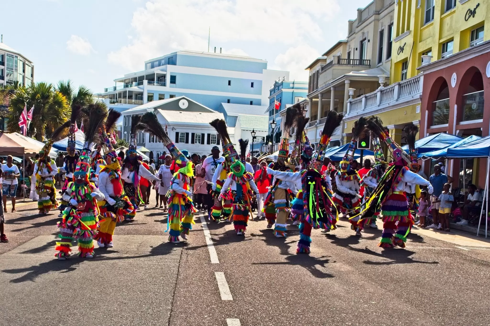 Bermuda Day parade in Hamilton, Bermuda. Andre Place/Shutterstock