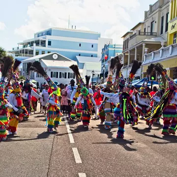 Bermuda Day parade in Hamilton, Bermuda. Andre Place/Shutterstock