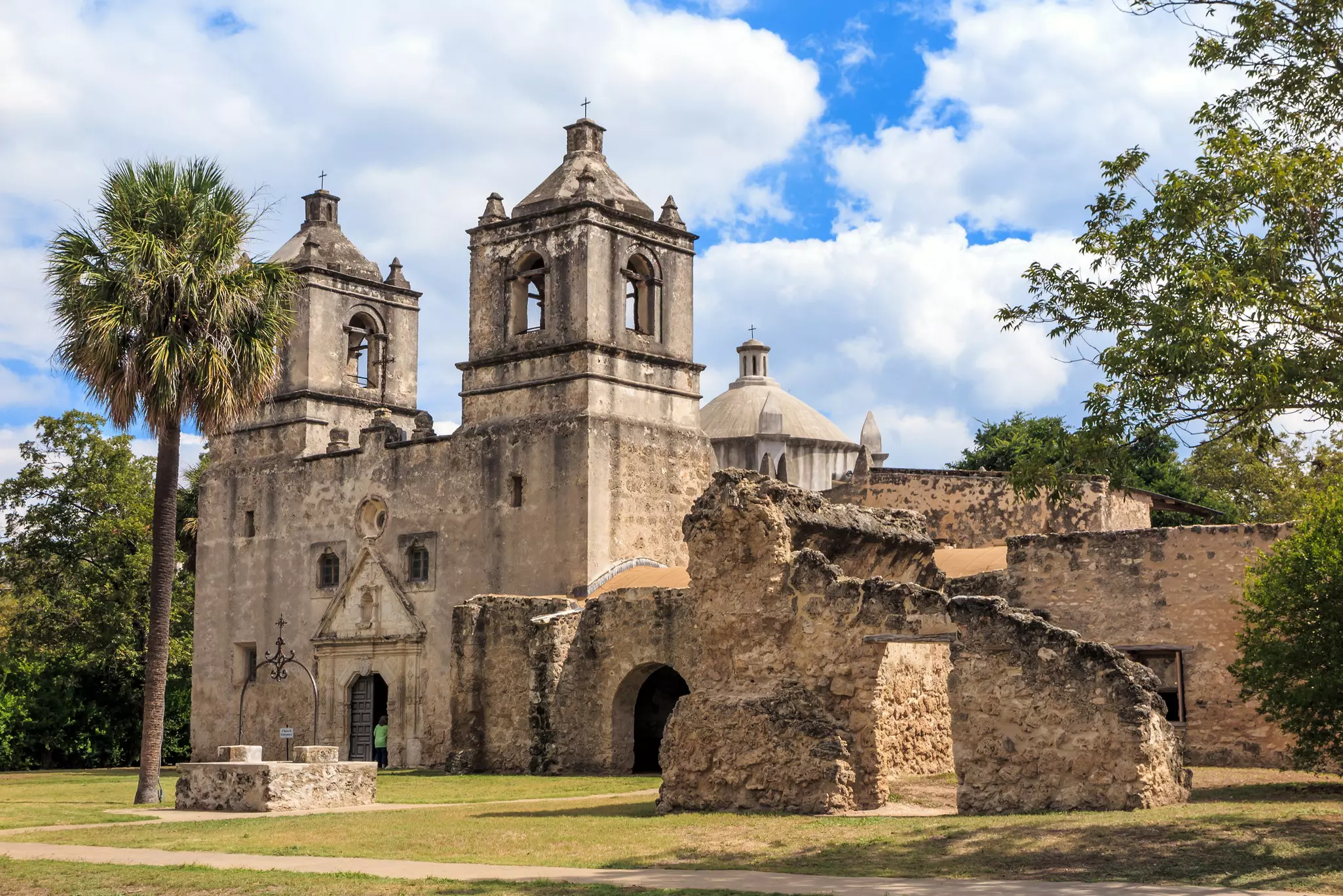 Mission Concepcion, San Antonio, Texas, USA