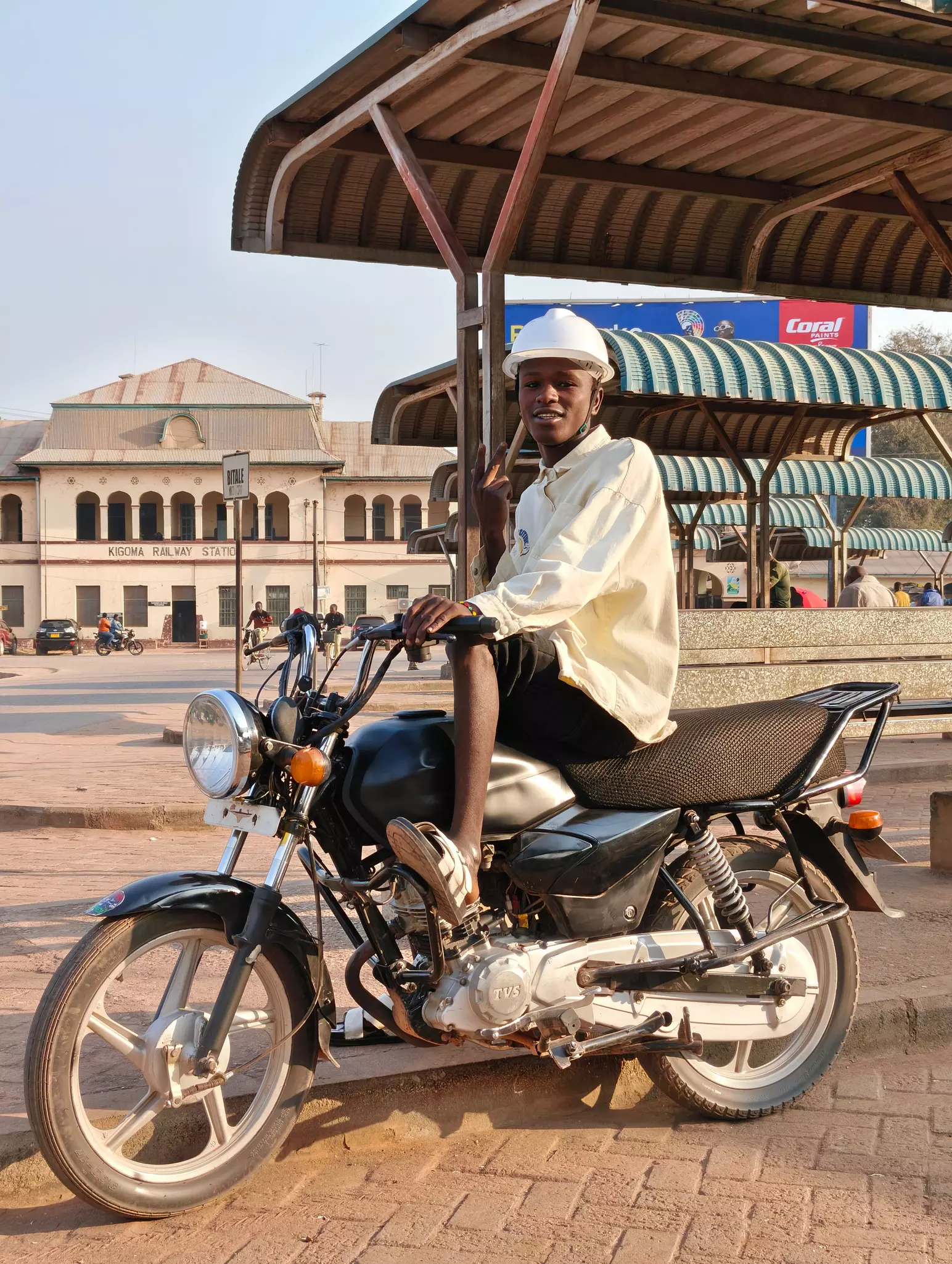 Tecno Partnerships V1
The old German train station in Kigoma, Tanzania. 
Osse Greca Sinare for Lonely Planet