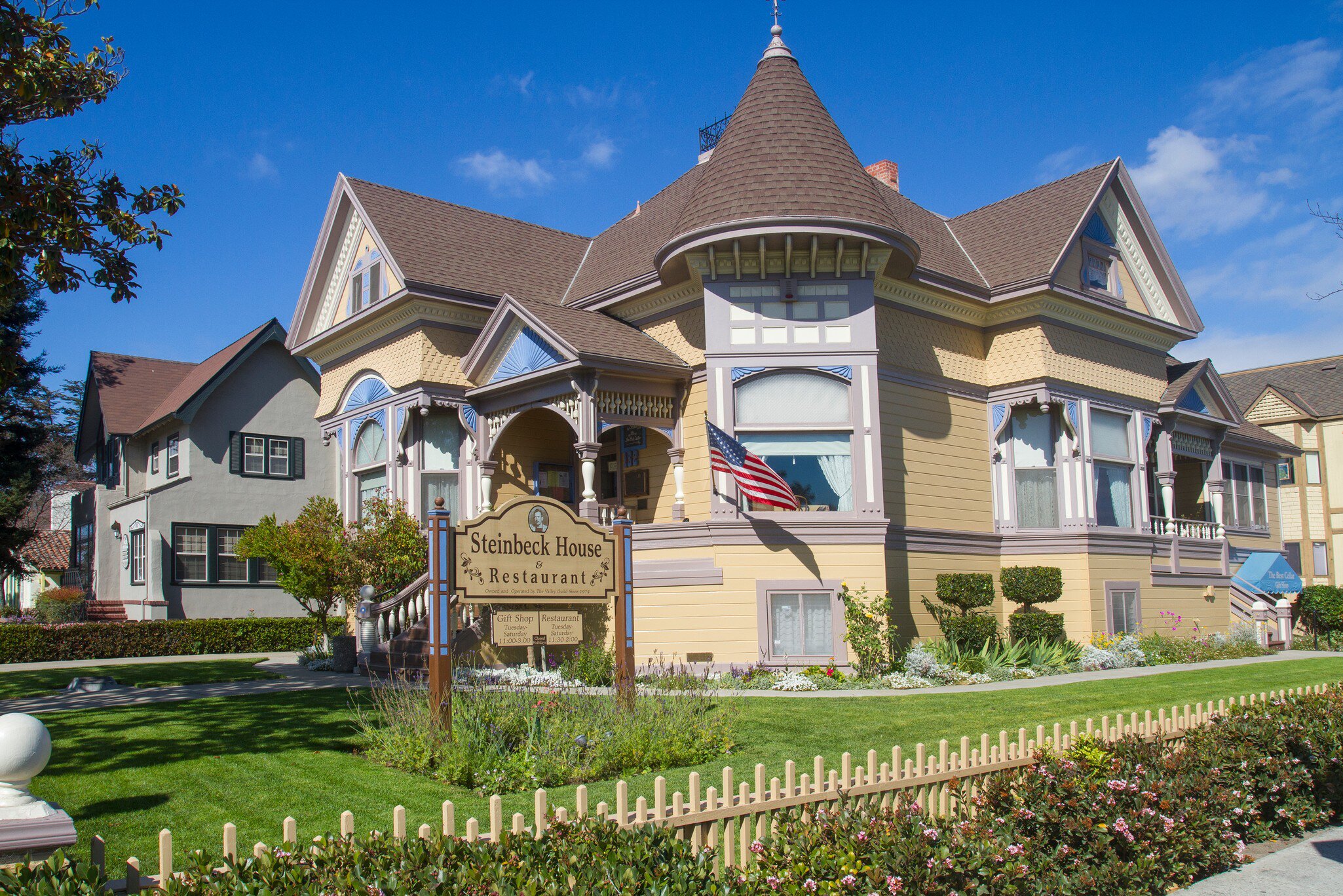 The Historic John Steinbeck House in Salinas, California.