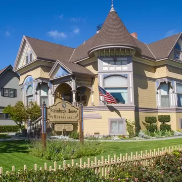 The Historic John Steinbeck House in Salinas, California.