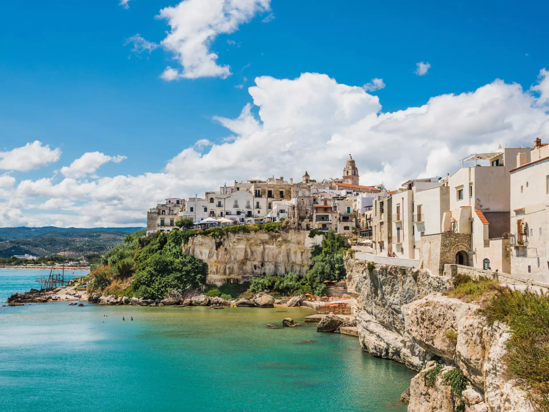 Vieste in Puglia, Italy. leonori/Shutterstock