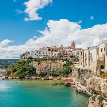 Vieste in Puglia, Italy. leonori/Shutterstock