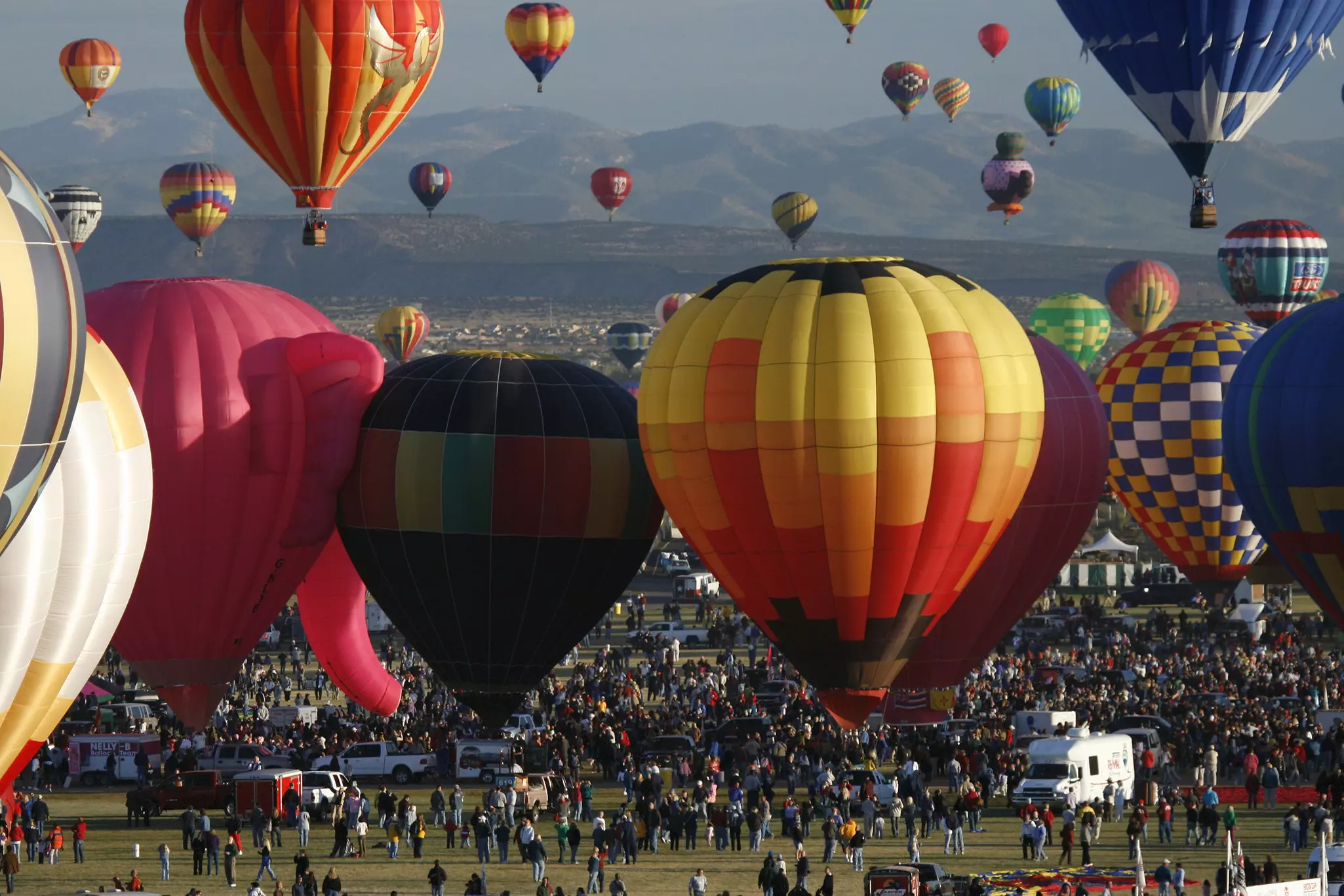 The Albuquerque International Balloon Fiesta. Getty Images