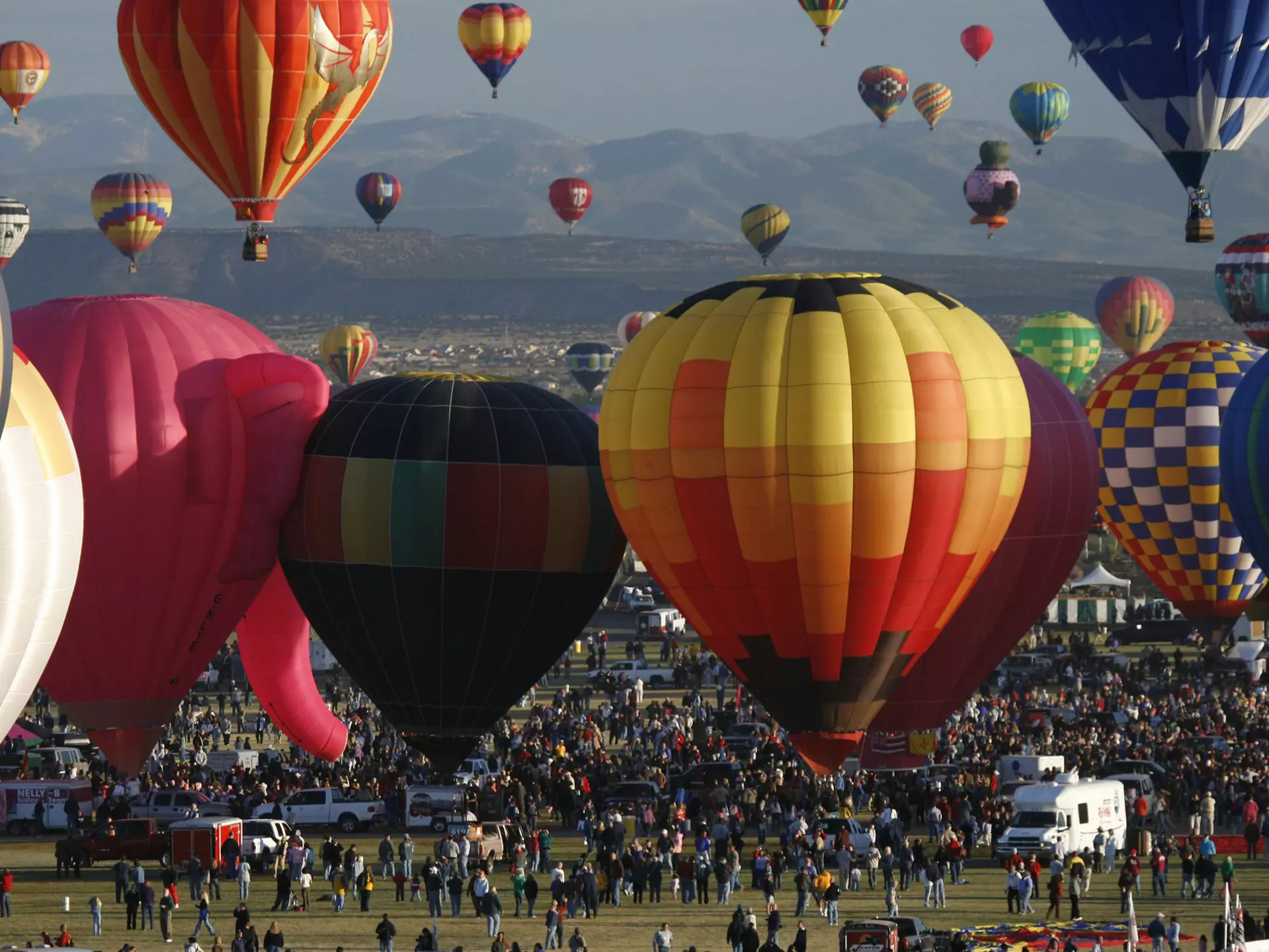 The Albuquerque International Balloon Fiesta. Getty Images